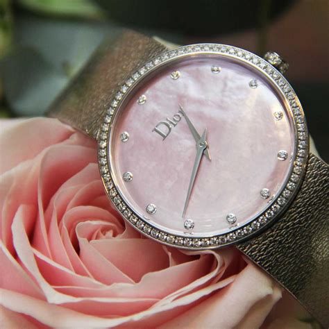 la de dior satine watch.